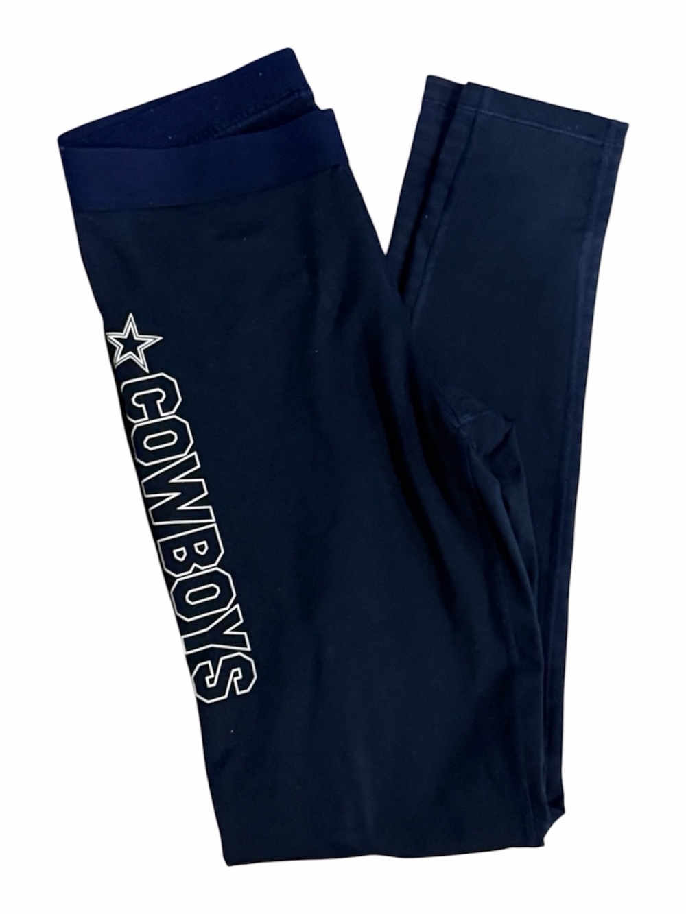 Nike Dallas Cowboys NFL Team Navy Leggings Women’s Size Large
